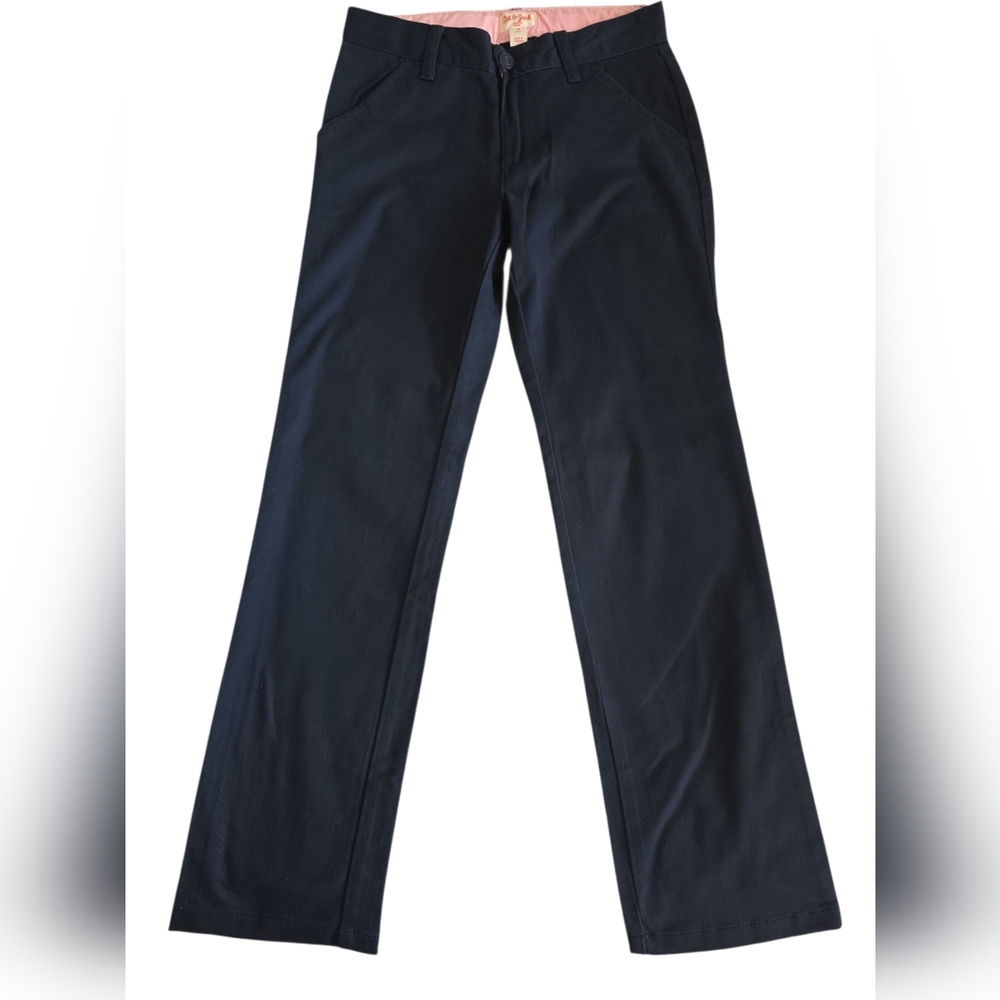 Cat & Jack Navy Trousers with Pink Lining